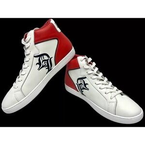 Robbie D Love‎ Red, White & Black Men's Size 11 1/2 Sneakers